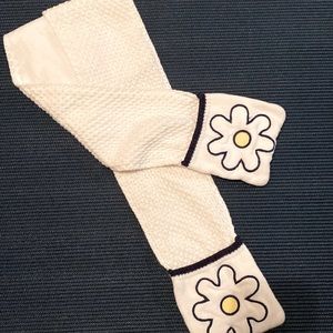 Gymboree scarf with cute flower pockets